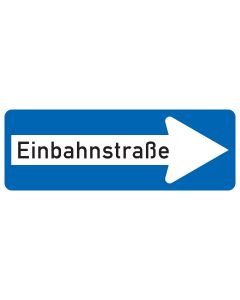 Adco Vorschriftszeichen Nr. 220-20 Einbahnstraße, rechtsweisend